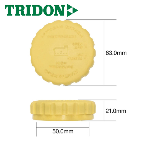 TRIDON RADIATOR CAP CU20135