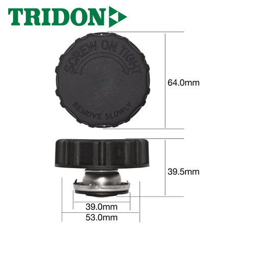 TRIDON RECOVERY RADIATOR CAP CW16110