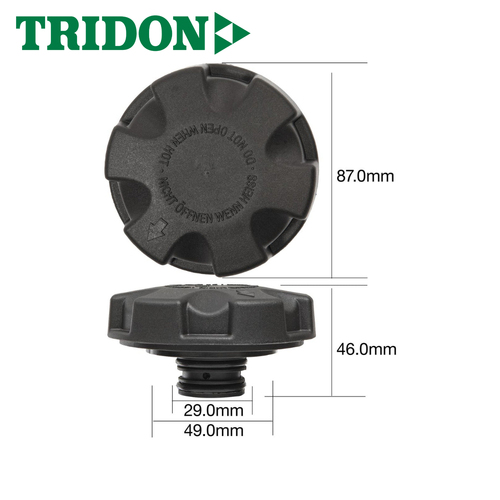 TRIDON RECOVERY RADIATOR CAP DF20140