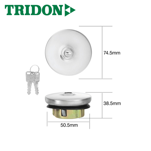 TRIDON LOCKING FUEL CAP TFL204V