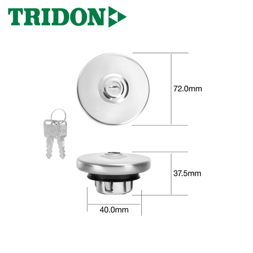 TRIDON LOCKING FUEL CAP TFL221V