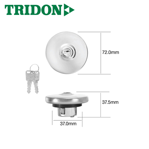 TRIDON LOCKING FUEL CAP TFL222V