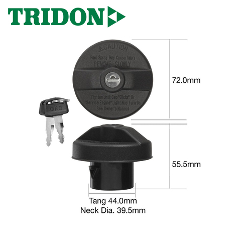 TRIDON LOCKING FUEL CAP TFL238