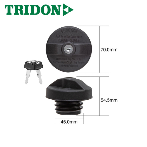 TRIDON LOCKING FUEL CAP TFL239