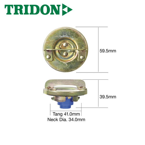 TRIDON NON LOCKING FUEL CAP TFNL213