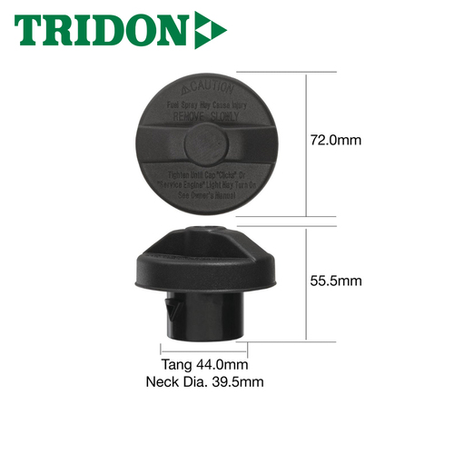 TRIDON NON LOCKING FUEL CAP TFNL238